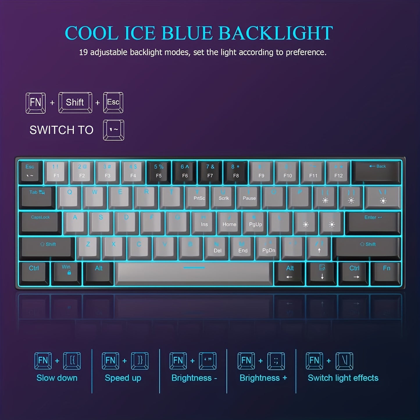 MageGee 60% Mechanical Keyboard