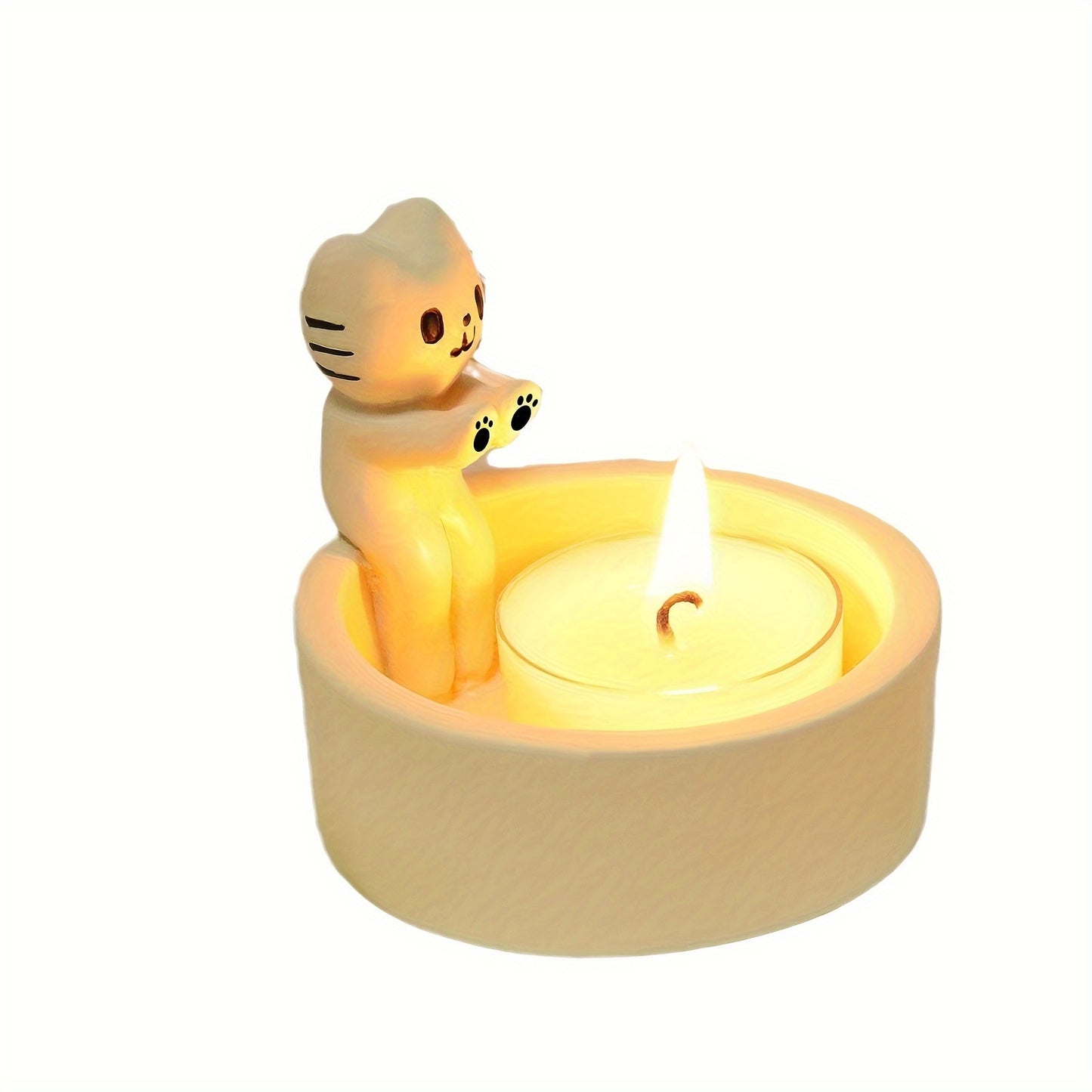 Cat Candle Holder