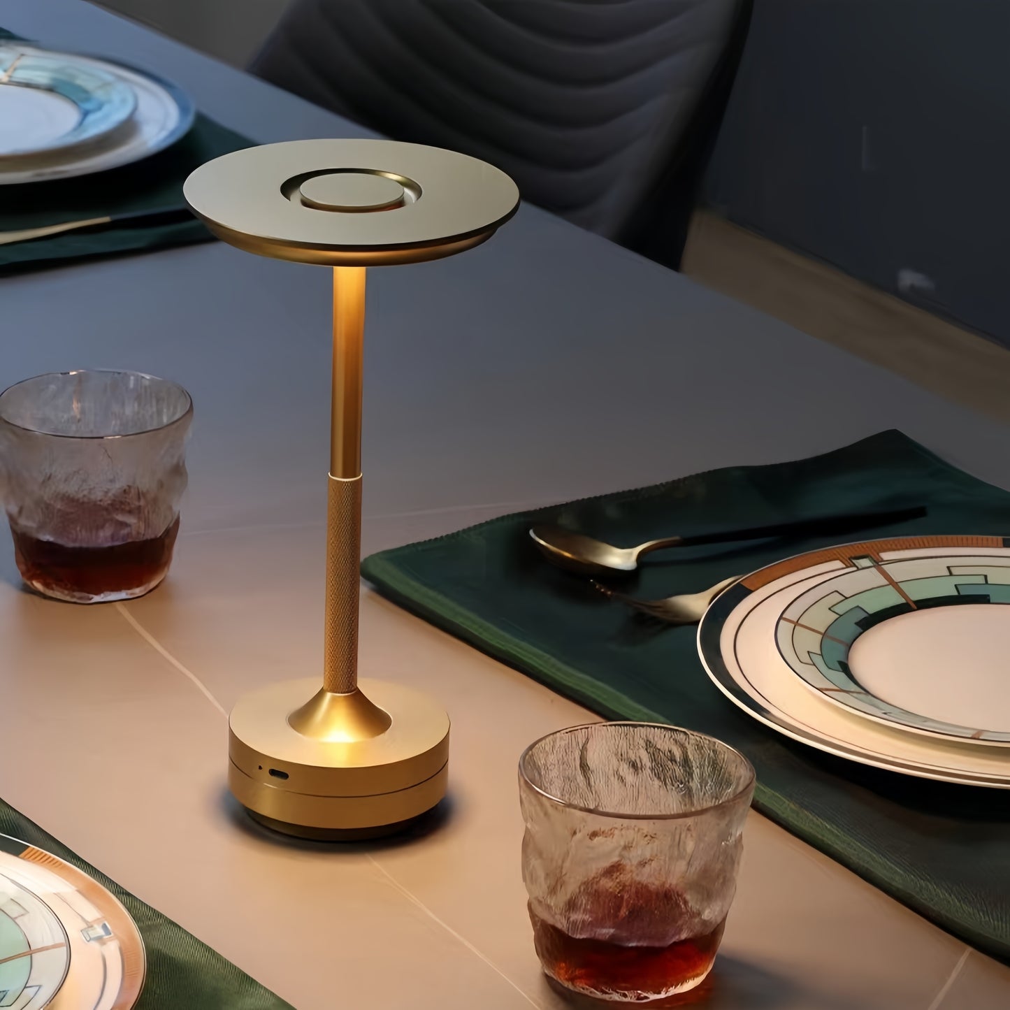 Sleek UFO Table Light