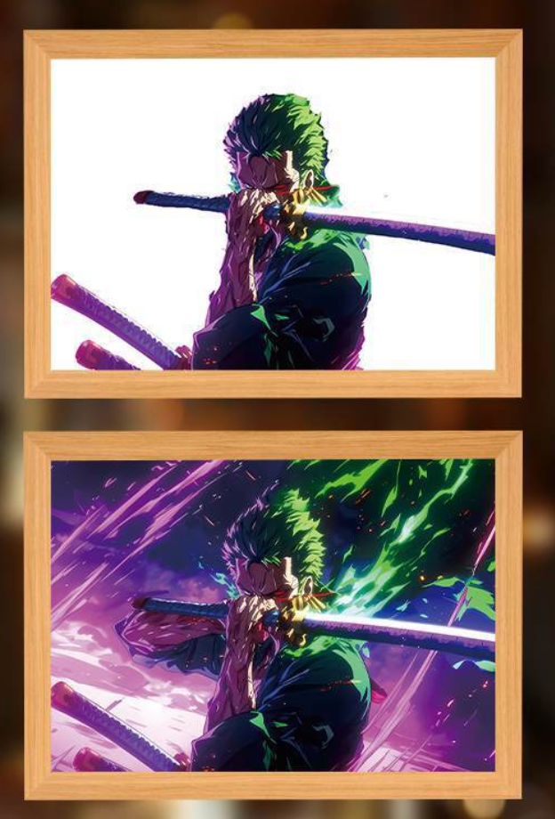 Anime LED Poster
