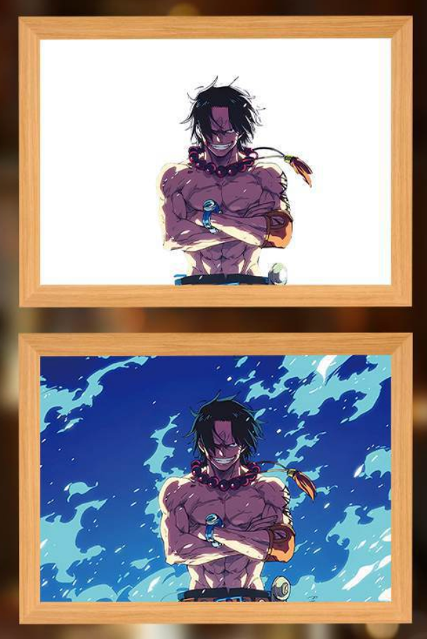 Anime LED Poster