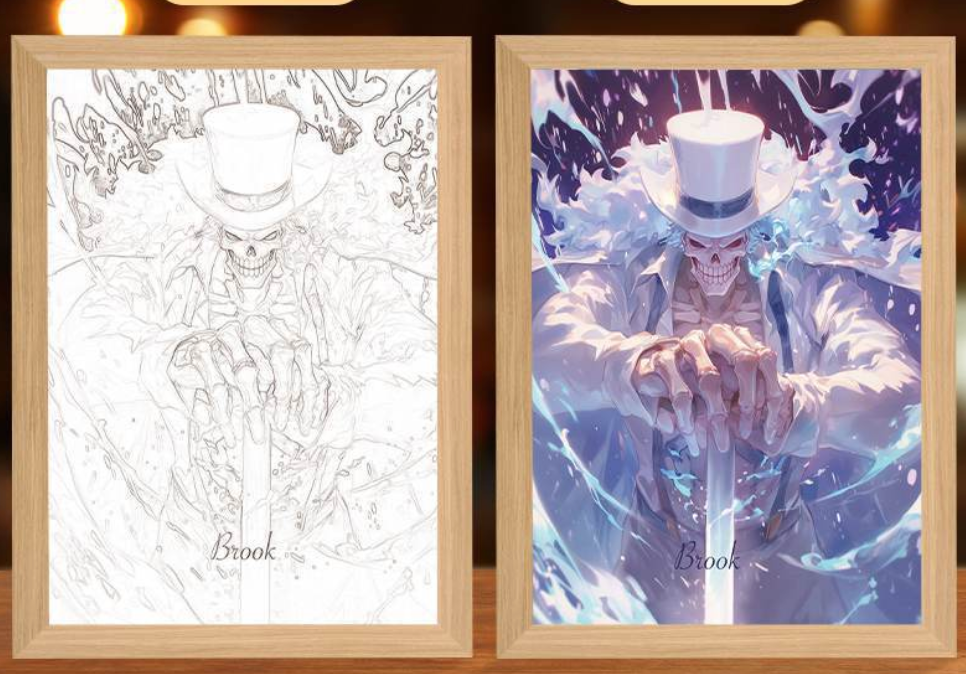 Anime LED Poster