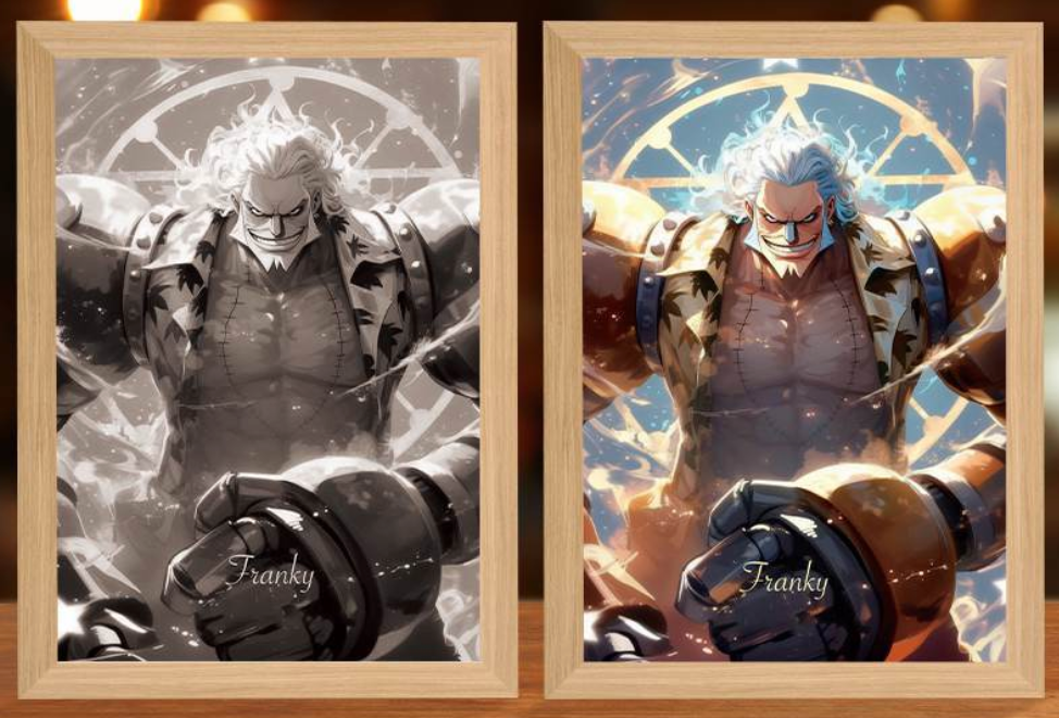 Anime LED Poster