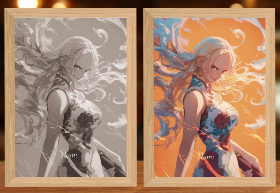 Anime LED Poster