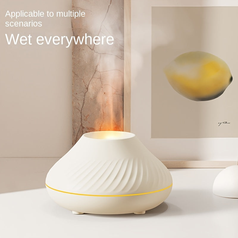 Flame-Inspired Humidifier – Sleek Mood