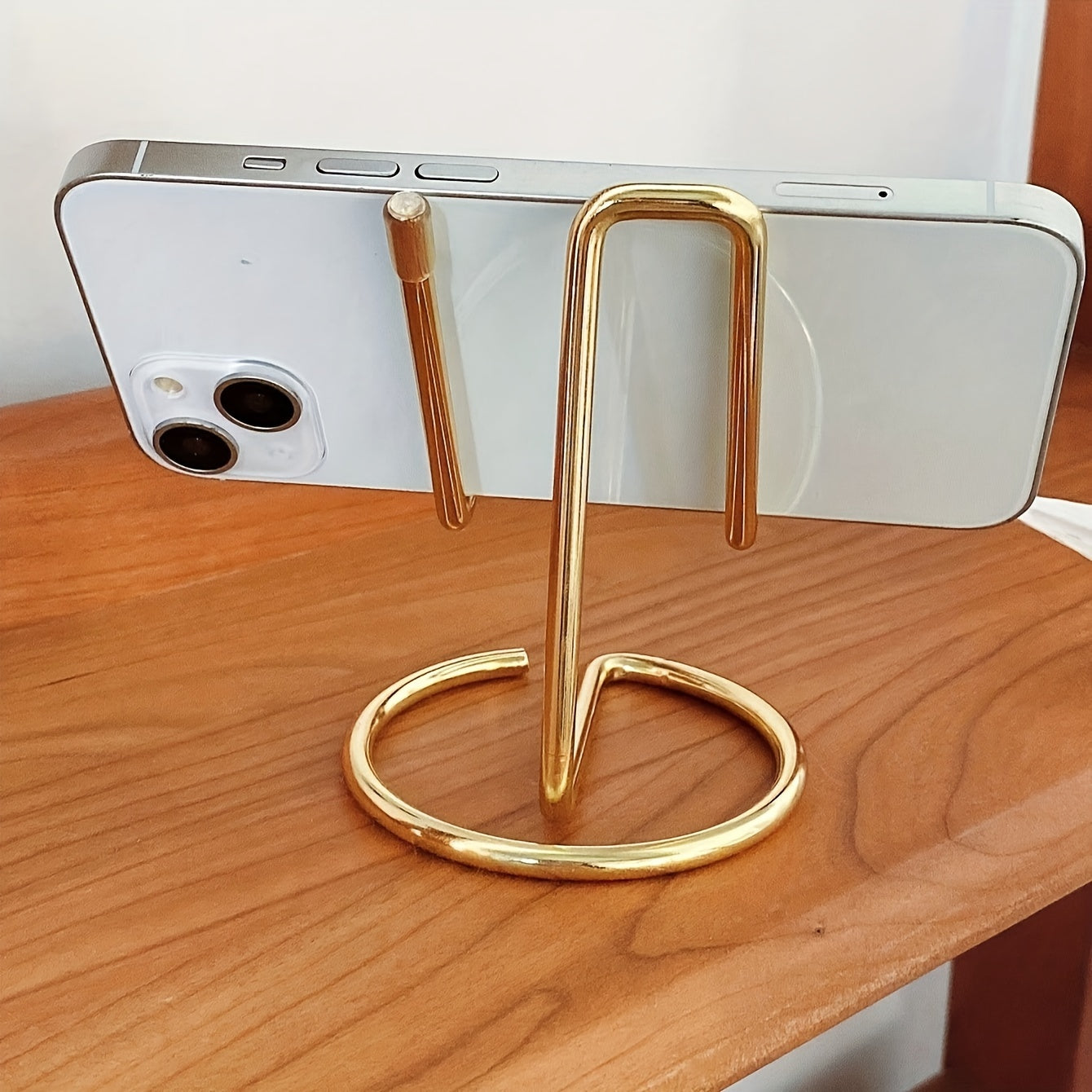 Sleek Metal Phone Holder