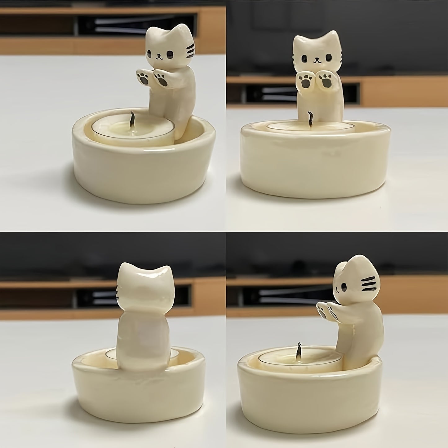 Cat Candle Holder