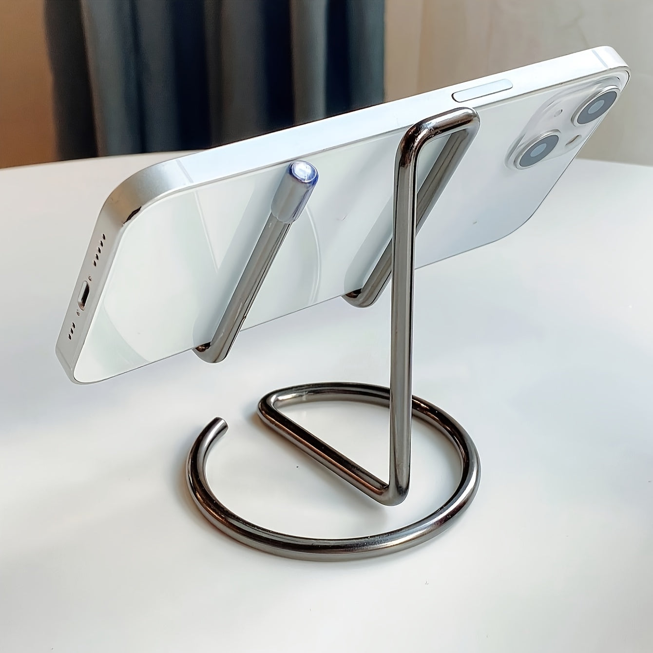 Sleek Metal Phone Holder