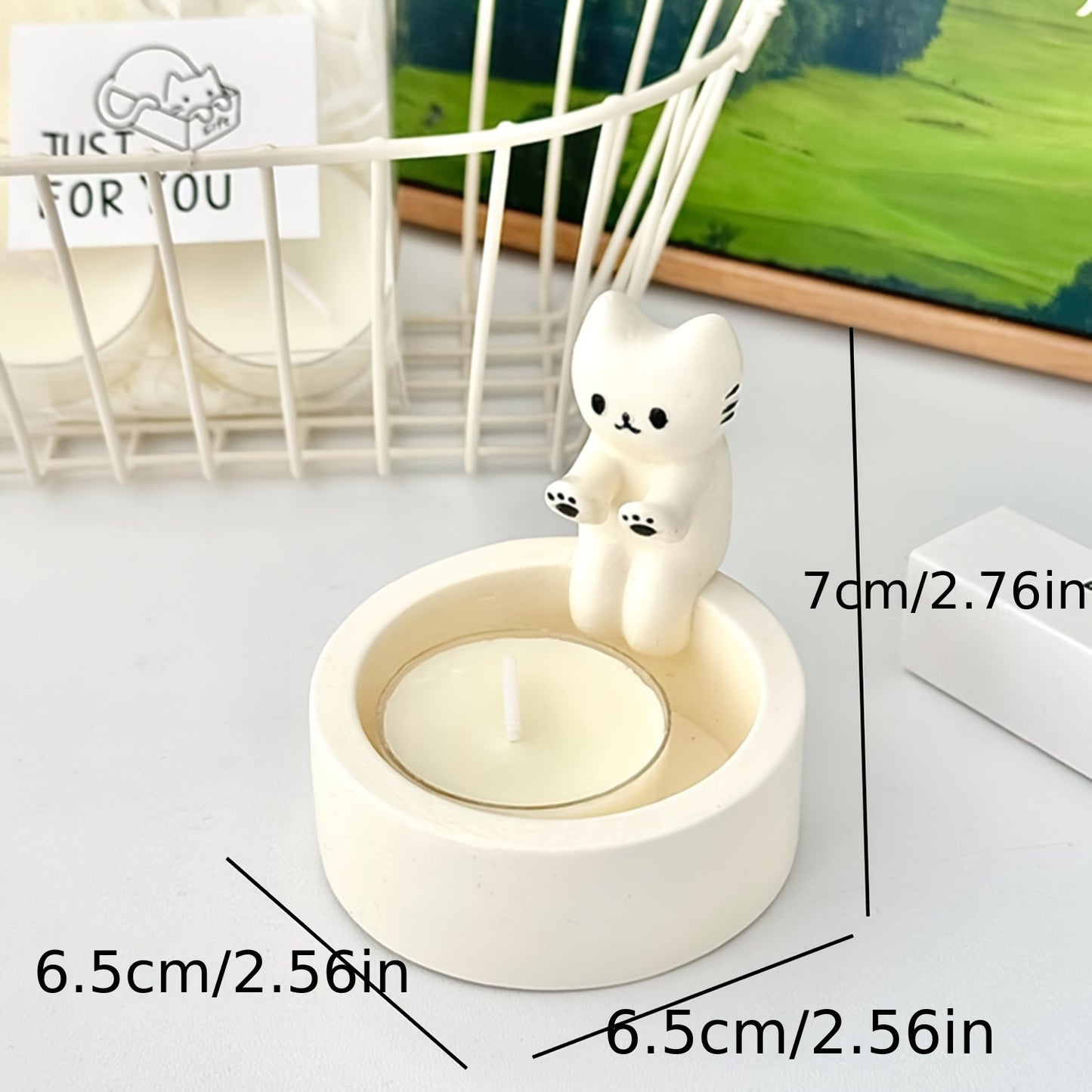 Cat Candle Holder