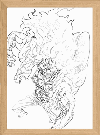 Anime LED Poster