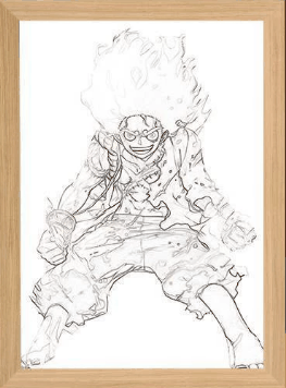 Anime LED Poster