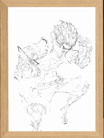 Anime LED Poster