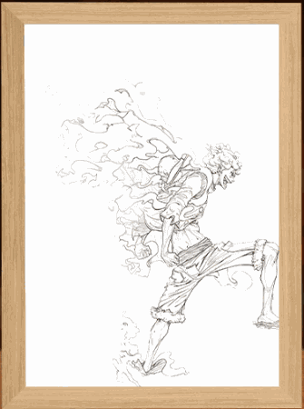Anime LED Poster