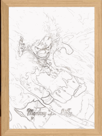 Anime LED Poster