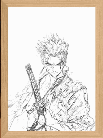Anime LED Poster