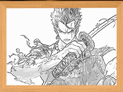 Anime LED Poster